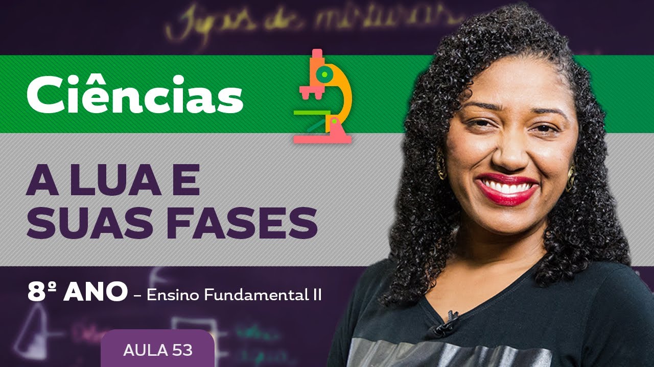 A lua e suas fases – Ciências – 8º ano – Ensino Fundamental