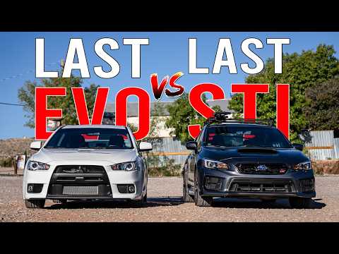 Final Form Showdown | Subaru WRX STI (VA) vs Mitsubishi Lancer Evo X GSR
