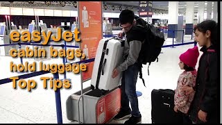 EasyJet Cabin Bags and Hold Luggage Top Tips to Board with Your Bags!