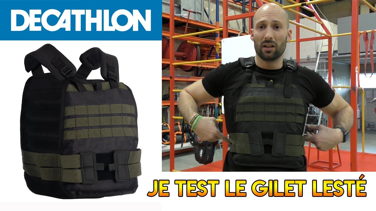 Je test le gilet lesté de chez DECATHLON