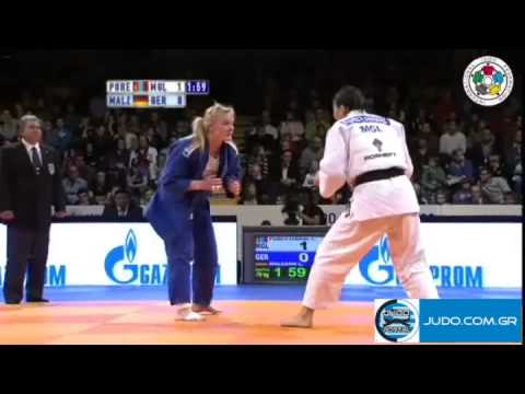 Judo Grand Prix Amsterdam 2011 1/2 Final -78kg PUREVJARGAL (MGL)-MALZAHN (GER)