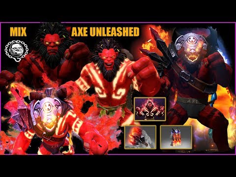 MIX SET AXE UNLEASHED EXCLUSIVE BARE KNUCKLE AXE SET + IMMORTALS AXE