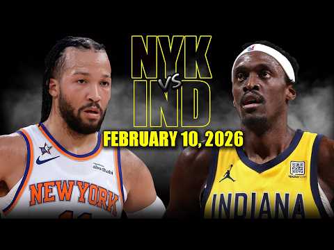 New York Knicks vs Indiana Pacers Full Game Highlights – February 10, 2026 | NBA Season