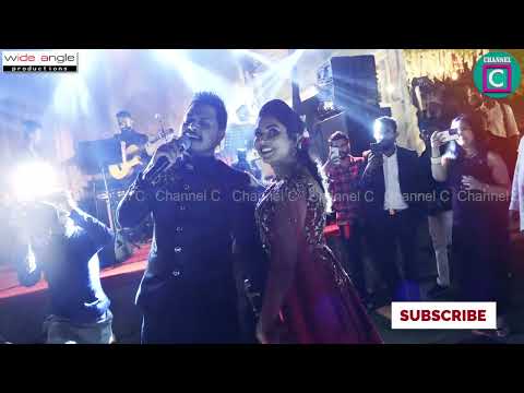 💋 රහල් අල්විස් වයිෆ්ව ලගට තුරුළු කරගෙන කියපු සිංදුව..❤️❤️ Rahal Alwis Wedding Hithe Inne Dan Oyamai