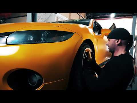 2009 Mitsubishi Eclipse 4G Spyder. Clothes for D2 suspension. Summer hot wheels Rays.