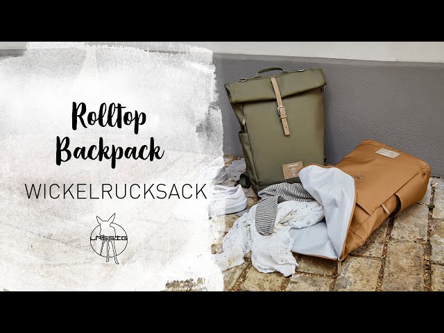 Video teaser per Wickelrucksack Rolltop | Der Wickelrucksack mit der Extraportion an Platz! | LÄSSIG