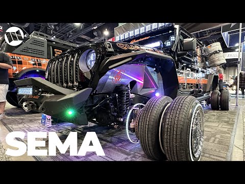 SEMA 2022 Jeep Wrangler and Gladiator Truck New Parts and Accessories at the Show DAY 3