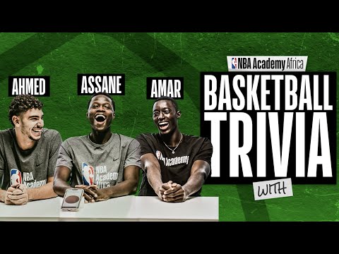 GAME TRIVIA WITH NBA ACADEMY AFRICA | ROAD TO BAL 2023