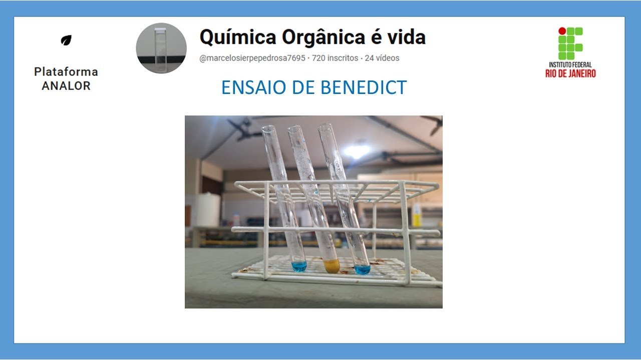 Análise funcional para açucares redutores (ensaio de Benedict)