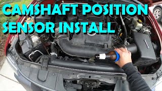 Code P0340 and P0345 Camshaft Position Sensor Replacement (Skill Level = 2 Beers)