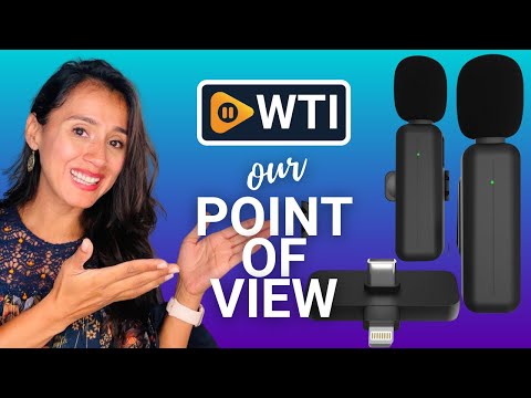 2 Pack Wireless Mini Lavalier Lapel Microphone for iPhone - WTI product video review