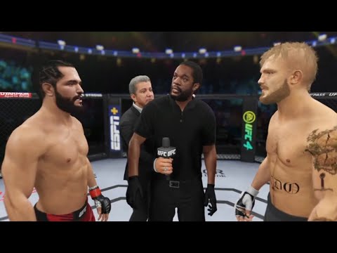 Jorge Masvidal vs Jake Paul UFC 4 Fight