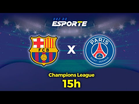 Champions League: Barcelona x PSG se enfrentam em duelo épico!