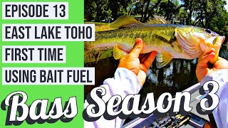 Bass Season 3 East Lake Toho First Time Using Bait Fuel Episode 13