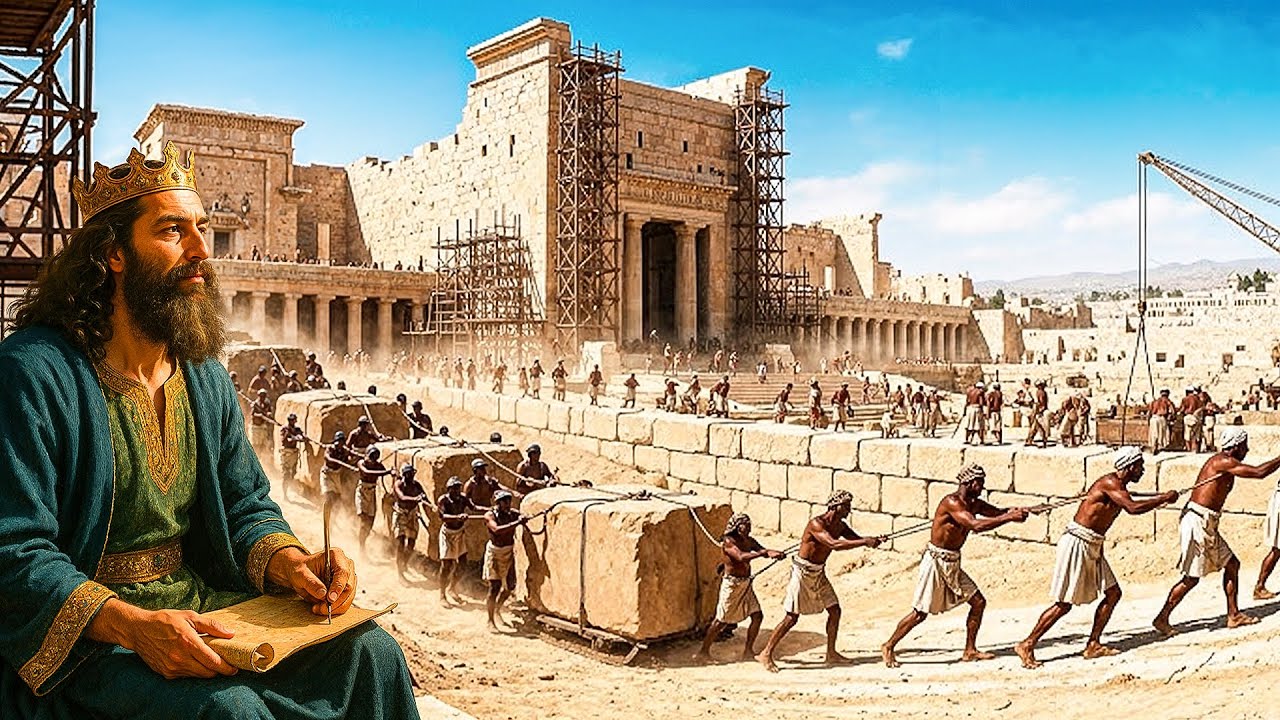 How the Great Temple of Solomon Was Built Day by Day in Detail
