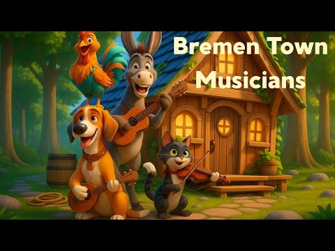 Bremen Town Musicians - Fairy Tales and Short Stories for Kids