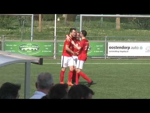 Doelpunt Michel van Veen (Obbicht) tegen SHH Herten