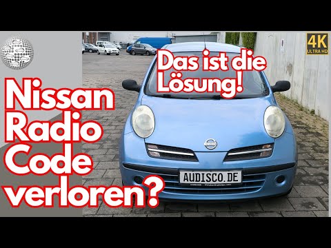 How to enter the radio code in a Nissan Micra? (Link in the info box)