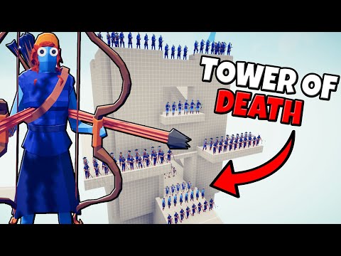 TABS ARCHER Tower of DEATH Siege! - Totally Accurate Battle Simulator (New Legacy Faction Update)