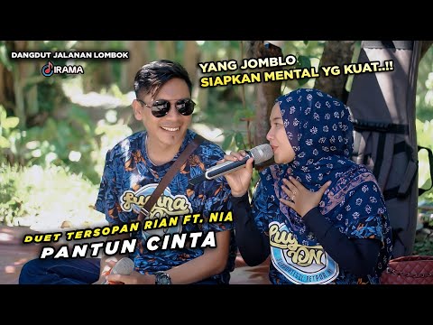 HATI-HATI LAGU INI BIKIN BAPER..!! DUET ROMANTIS DIRGHA NIA FT. RIAN MODJOE - PANTUN CINTA