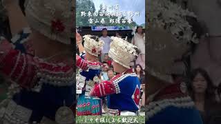 玉置標本・ミャオ族の歓迎式