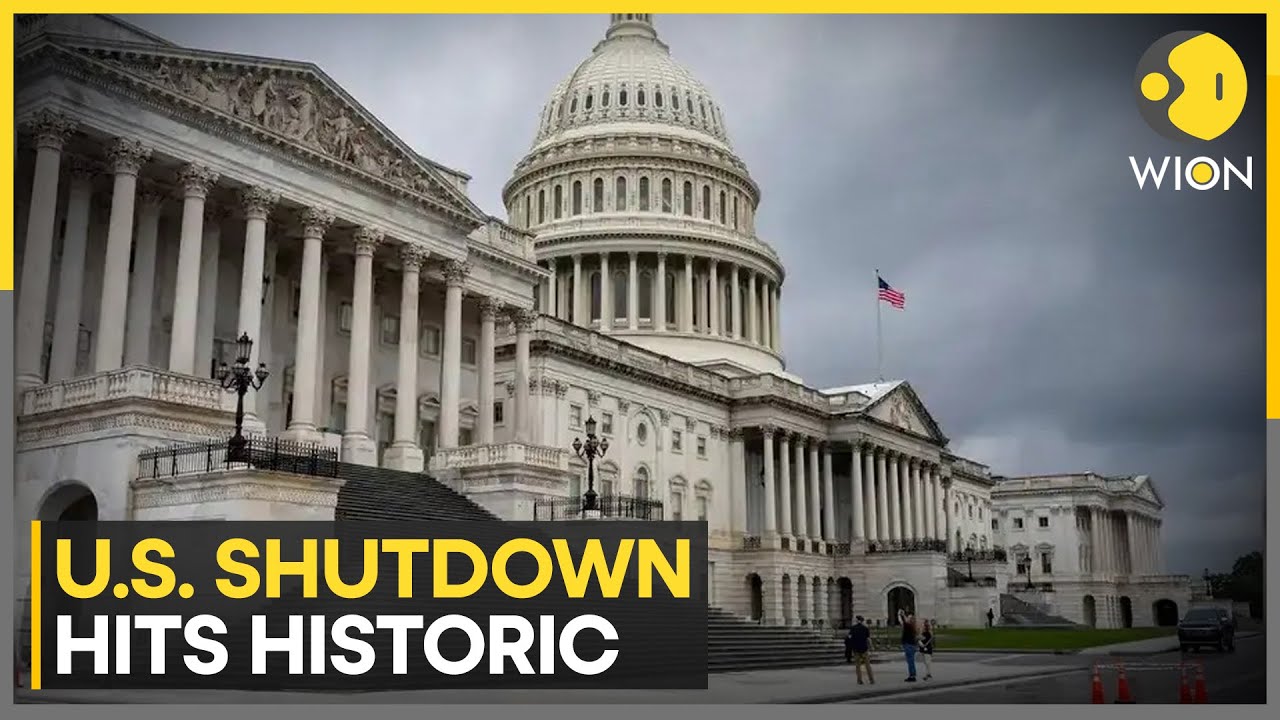 US Shutdown Hits Historic Length | 42 Million Face Food Aid Loss | WION