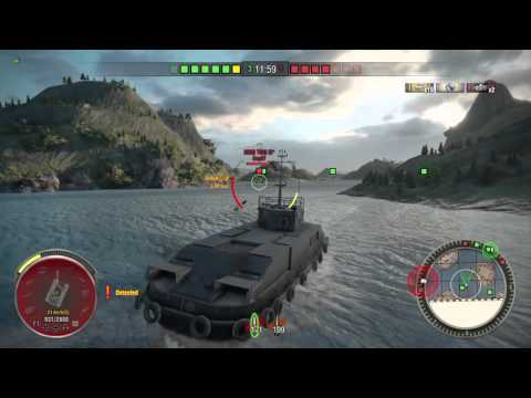 World of Tanks Console: Teamwork on the High Seas, HMS Tog II* on Tog Sea.