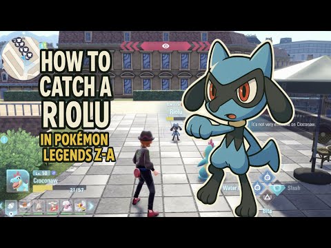 How to Catch Riolu in Pokémon Legends Z-A (Easy Guide + Location Tips)