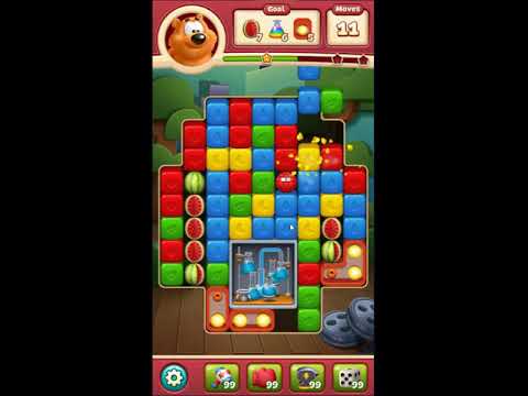 Toon Blast Level 5210 - NO BOOSTERS 🐻🐺🐱 | SKILLGAMING ✔️