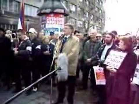 Oliver Antic - Narodni protest i pomen zrtvama 17. marta