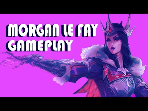Morgan Le Fay is OVERPOWERED! - Smite Clash Full Game as New Goddess with Friends and Commentary
