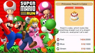 Super Mario Run - Toad Rally | Unlocking Princess Peach