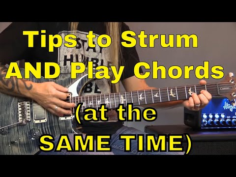 Tips to Strum AND Chord AT THE SAME TIME | Beginner Guitar Lessons | Steve Stine