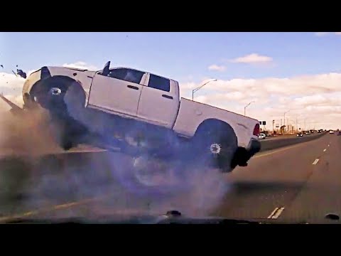 Wild Police Chase Ends in Crash After TVI Maneuver on Pickup Truck