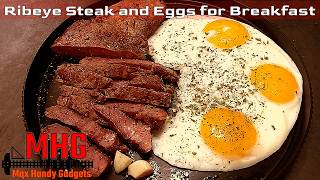 What's for Breakfast Steak and Eggs