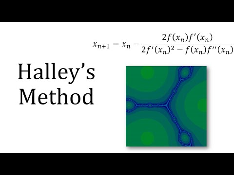 Halley's Method Halley Fractal video