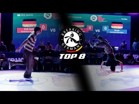 Erik Daily vs Snow | BBOY TOP 8 | DTV RANKING BATTLE 2023 (Wuppertal)