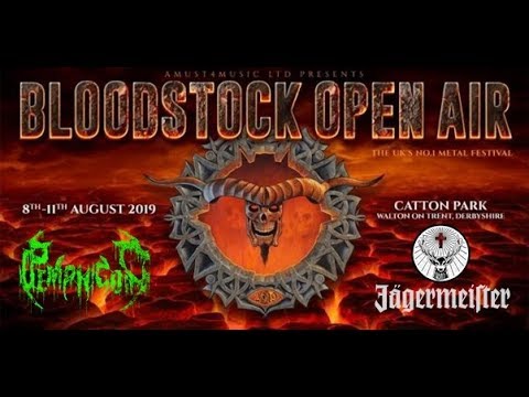 Pemphigoid live at Bloodstock Open Air 2019
