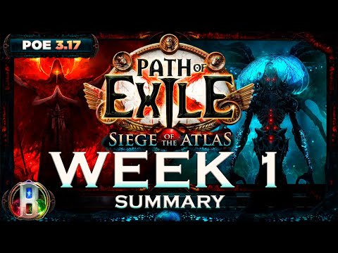 Week 1 - Interesting Data on Path of Exile Siege of the Atlas - 3.17 Archnemesis League - PoE Builds