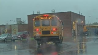 Bus damage closes Frontier schools