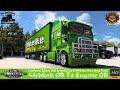 ATS Greenhouses Delivery Medford OR To Eugene OR Kenworth K200 SWR MaxiTrans Single Trailer