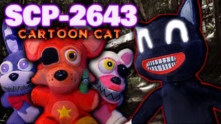 SCP Containment Breach Plush - SCP - 2643 Cartoon Cat *NOT CANON*