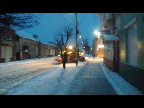 Mukačevo první sníh , Мукачево перший сніг