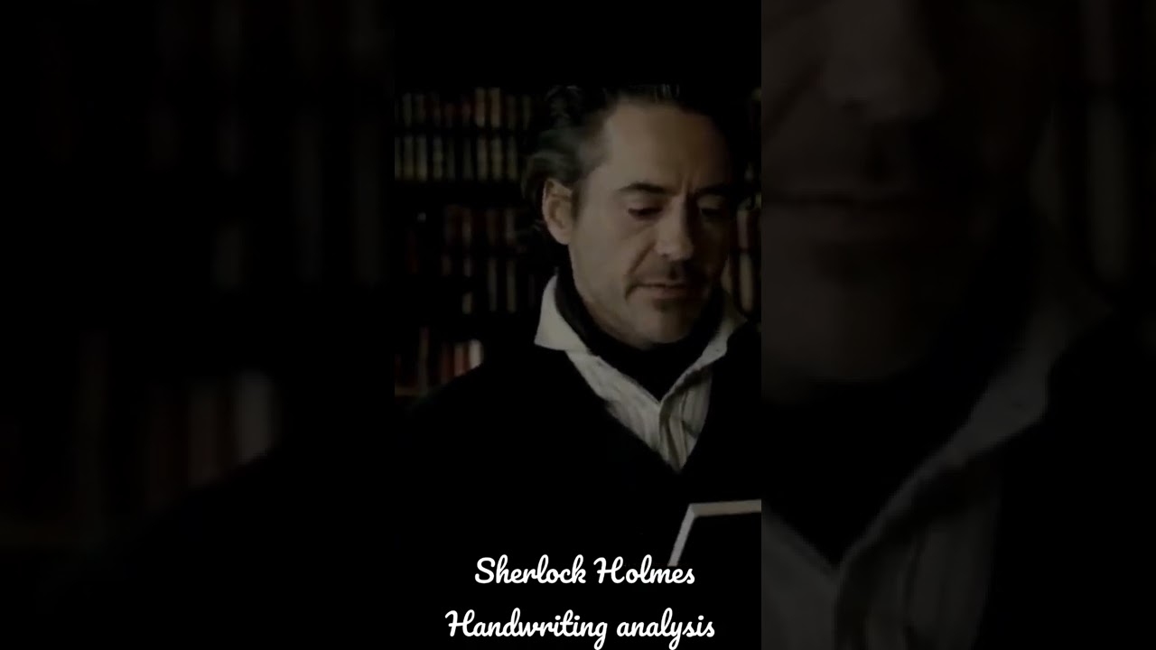 #sherlockholmes  #handwriting  #analysis  #happy #happybirthday #robertdowneyjr #ironman