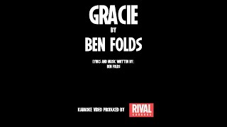 Gracie - Ben Folds (Karaoke Version)