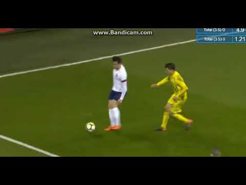 Dominic Solanke Goal HD England U21 2-1 Ukraine U21