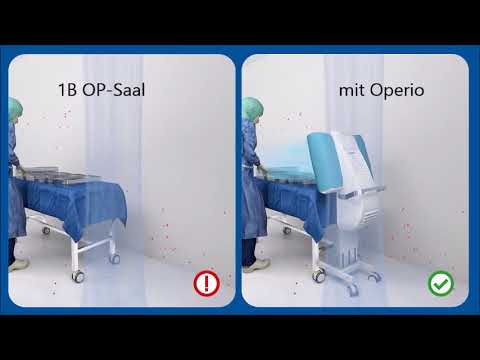 Mobiles Laminar Air Flow Gerät für OP Säle und Eingriffsräume
In allen bestehen und neuen OP Räumen kann man mit dem mobilen Laminar Air Flow Gerät eine keimfreie Luft geschaffen werden, die es ermöglicht unter hygienisch einwandfreien Bedingungen zu oper