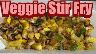 Quick & Delicious Stir Fried Veggies!
