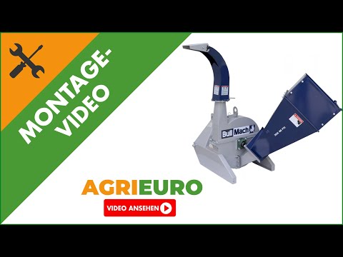 Montagevideo Häcksler für Traktor BullMach ZEUS 100 PTO - Häcksler - Gartenschredder