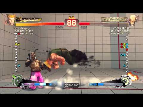 tsuyoshihyuga (Guile) vs COBRASPORE (Gen)